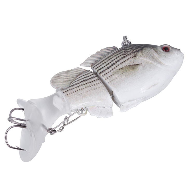 Enforose műcsali, 7.5cm, 22g, 3D design, csuklós test, 3 színű szett