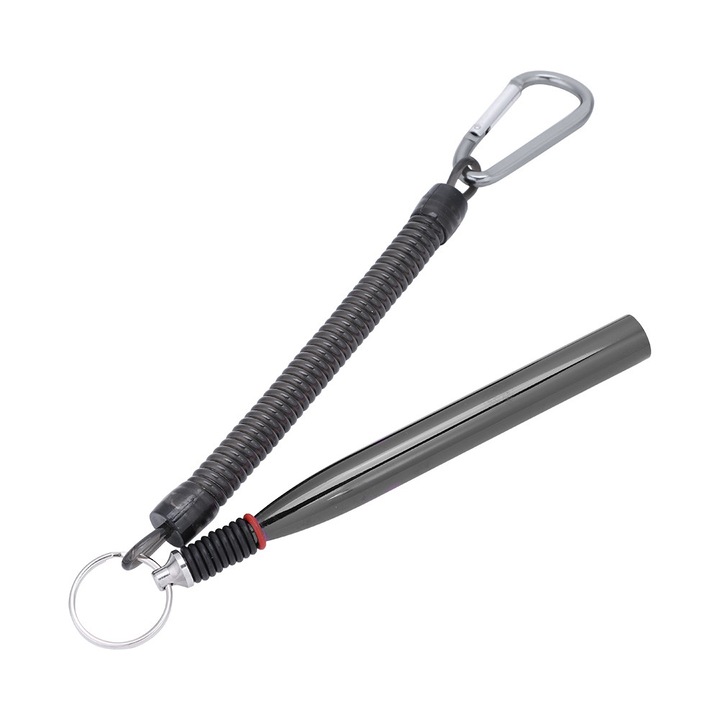 Worm Rig Stick Instrument pentru momeli moi Naluci de pescuit Accesorii pentru dispozitive (negru 14,5 cm * 1,3 cm)