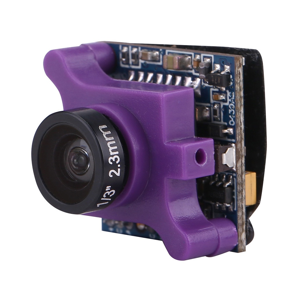 Camera mini FPV pentru drone, Enforose, 600TVL, 2.3mm, violet ...