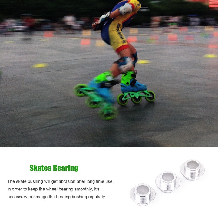 15 bucati distantiere pentru rulmenti patine cu rotile pentru roti de patine pantofi piese de patinaj