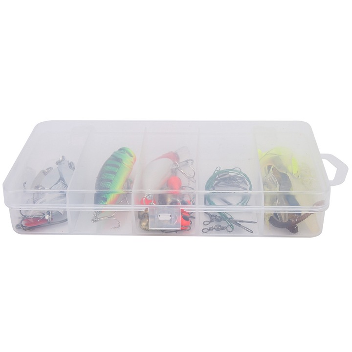 Enforose 38 db-os műcsali készlet, többszínű