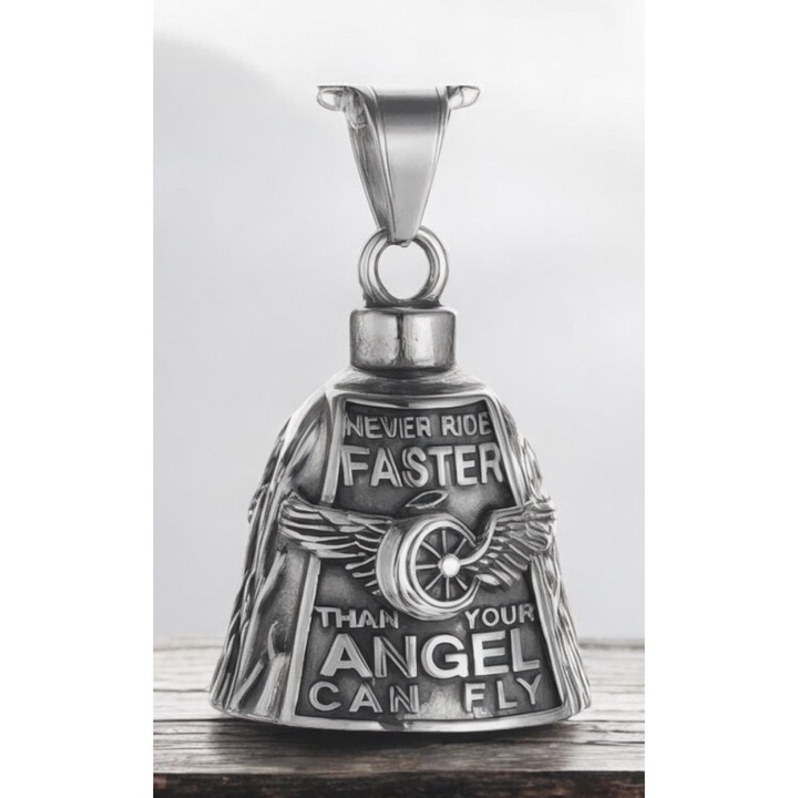 Őrharang / Lucky bell / Moto talizmán - Never Ride