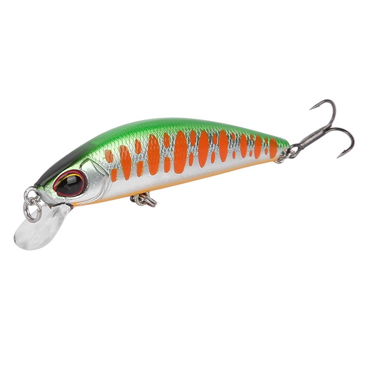 Enforose horgászcsali, 6.7cm, bionikus design, műanyag/fém, B típus