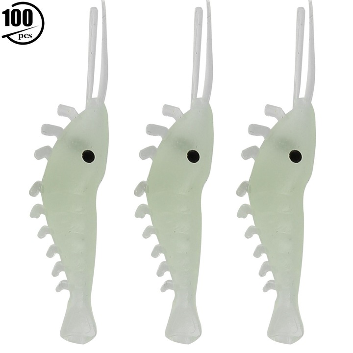 100 db/tétel csali készlet, Enforose, 3 cm