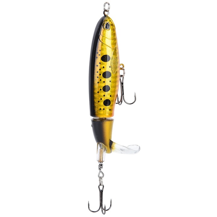 Momeala artificiala Enforose, coada in spirala, 360° rotativa, 11cm