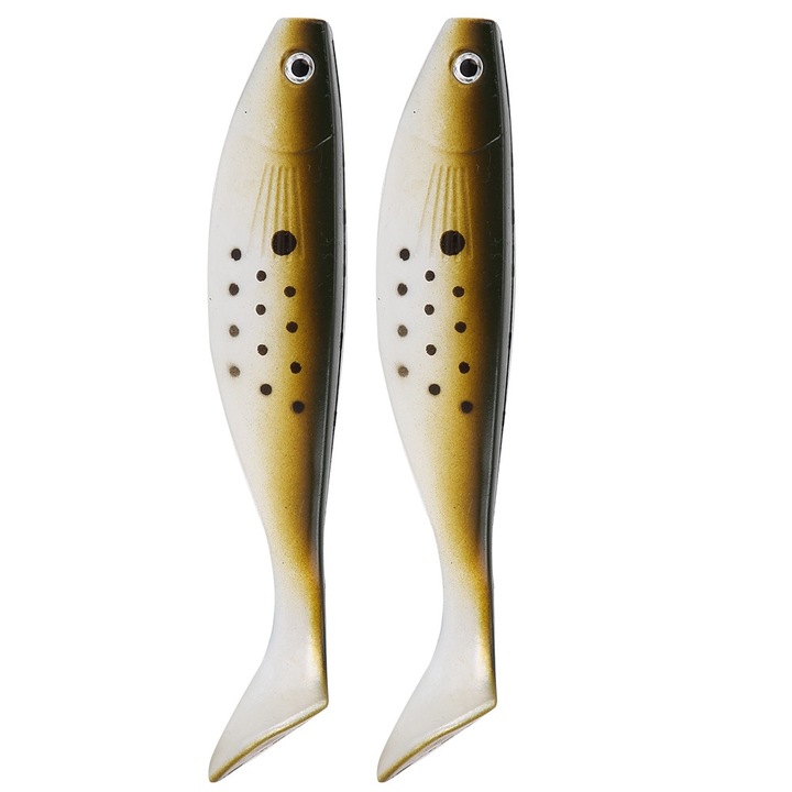 Enforose műcsali, 2 db-os szett, PVC, sós és édesvízi horgászathoz