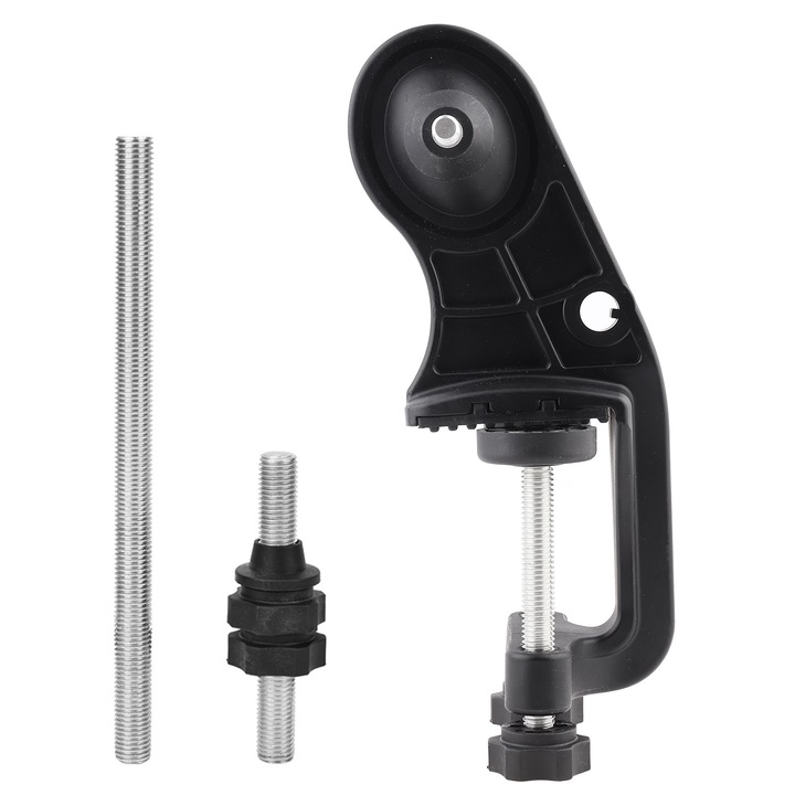 Hordozható egytengelyes horgászorsó, damilcsévélő, kézi működtetésű tartozék