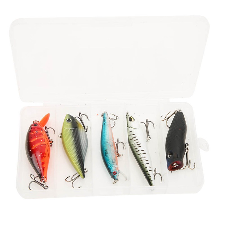 5 db műcsali szett, Enforose, többszínű