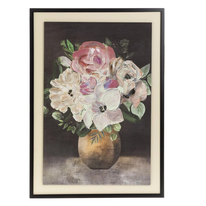 Tablou in Ulei ”Vaza cu Flori” 50x70cm