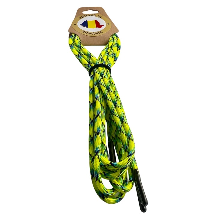 Sireturi Incaltaminte, Paracord 550, 4MM, 160 CM, Trekker Mirage, Xanthoria