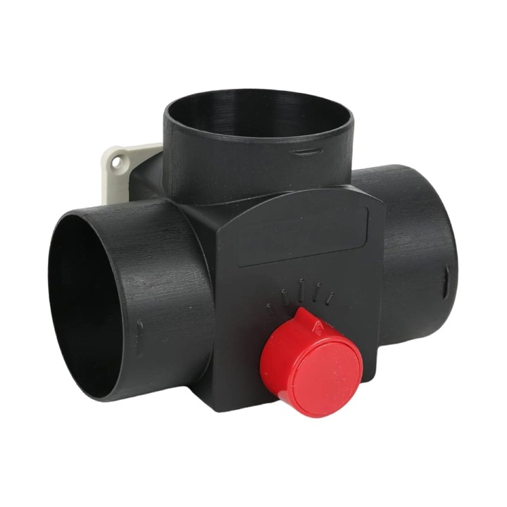 Връзка тип Teu с регулиране на въздуха от Paa-Auto® диаметър 75 mm за въздуховоди за топъл въздух температурна устойчивост 230 °C