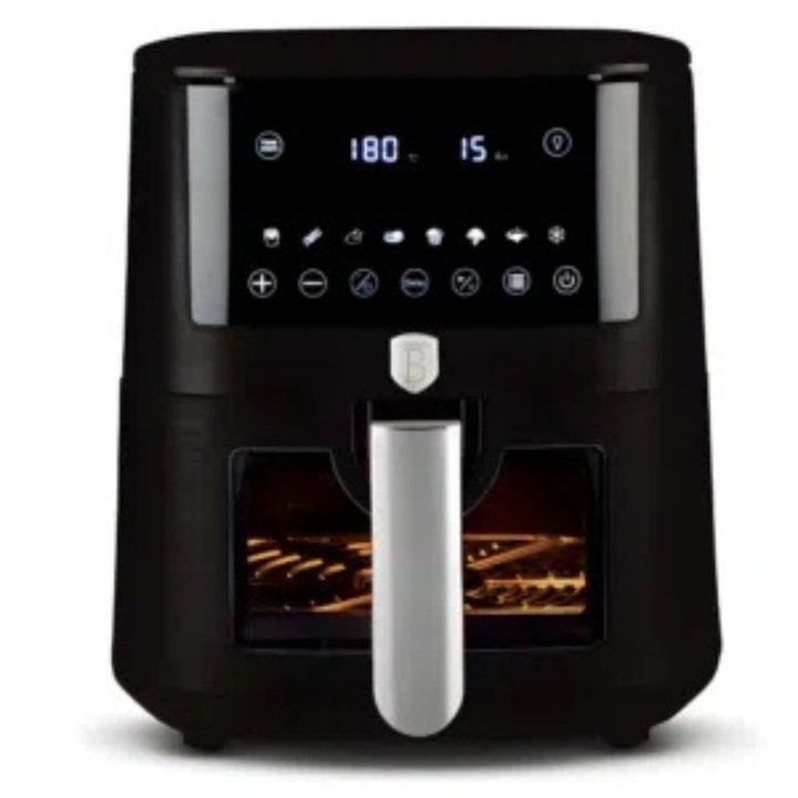 hőlégkeverős sütő, 8 L, Berlinger Haus betekintő ablakkal