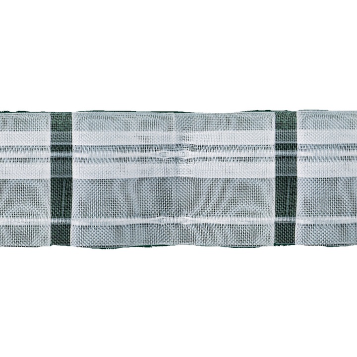 Perdele R&E, 20415, transparenta, 50 mm, set 1:2,5, panou dublu, rola 100 m, pentru perdele