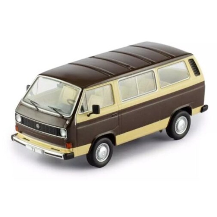 Модел автомобил VW Volkswagen T3 Caravelle Brown 1:43 Ixo