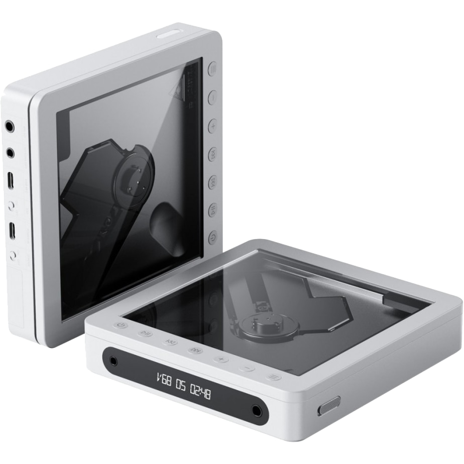 Player portabil Fiio DM13 CD-player cu Bluetooth, Transparent