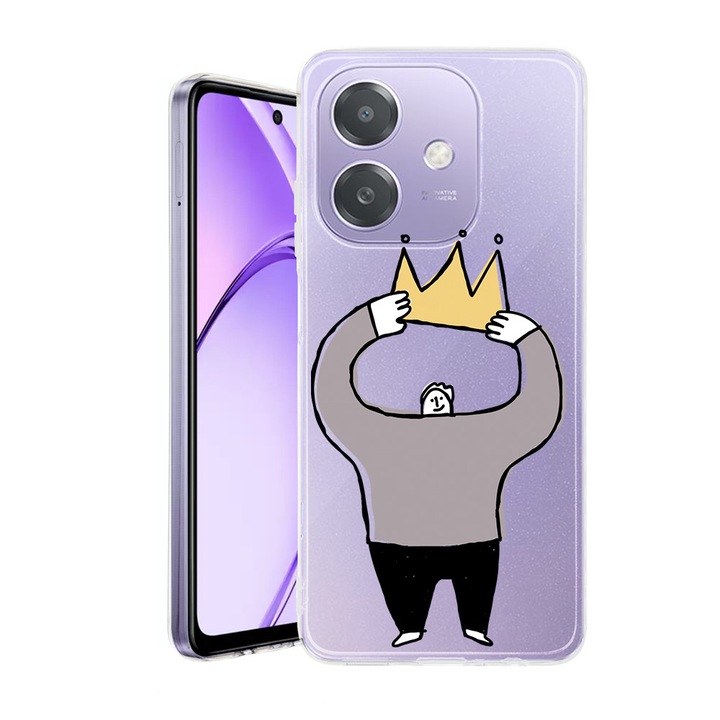 Husa pentru OPPO A40 / A40M, BestCase® Clear Silicon 2MM, King, Antisoc, Protectie camera si ecran, 1938403 T 1490