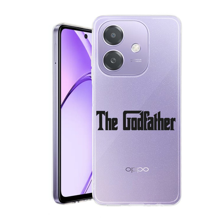 Husa pentru OPPO A40 / A40M, BestCase® Clear Silicon 2MM, The GodFather, Antisoc, Protectie camera si ecran, 1938403 T 1691
