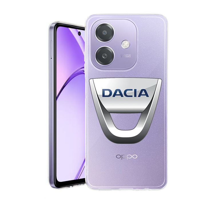 Husa pentru OPPO A40 / A40M, BestCase® Clear Silicon 2MM, Dacia, Antisoc, Protectie camera si ecran, 1938403 T 1748