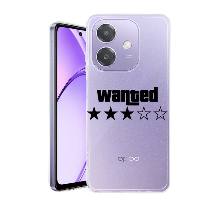 Husa pentru OPPO A40 / A40M, BestCase® Clear Silicon 2MM, Wanted, Antisoc, Protectie camera si ecran, 1938403 T 1655