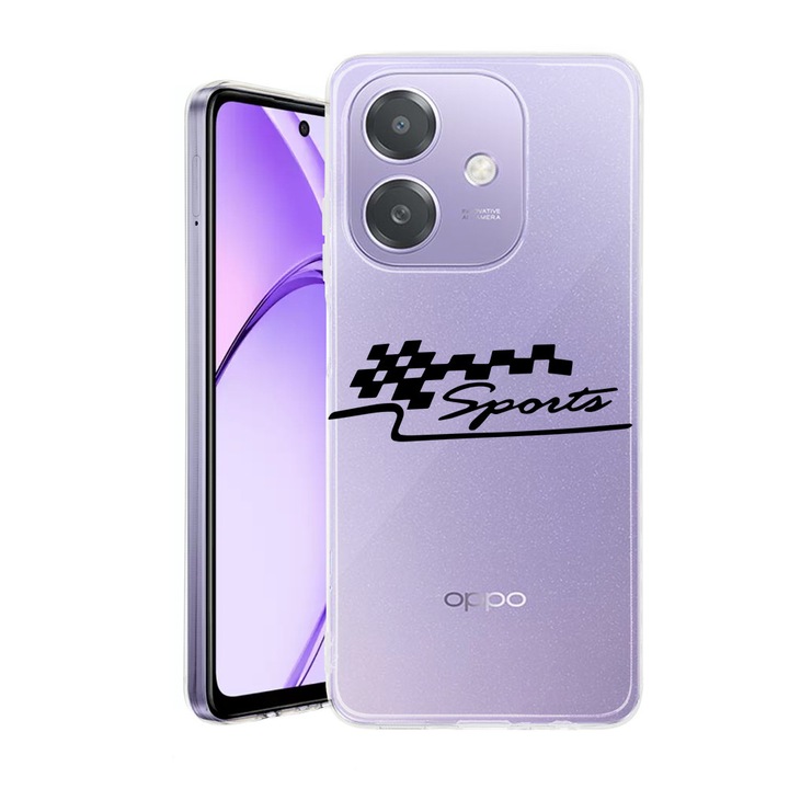 Husa pentru OPPO A40 / A40M, BestCase® Clear Silicon 2MM, Auto Sport, Antisoc, Protectie camera si ecran, 1938403 T 1650