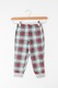 Undercolors of Benetton, Pijama cu maneci lungi si imprimeu fosforescent, Rosu/ Gri, 11-12Y Standard
