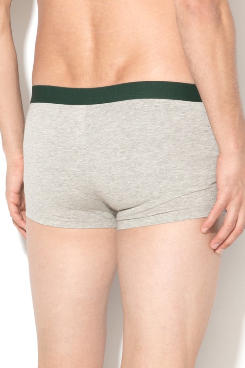 Undercolors of Benetton, Boxeri cu banda elastica in talie Wildwinter, Gri melange, S