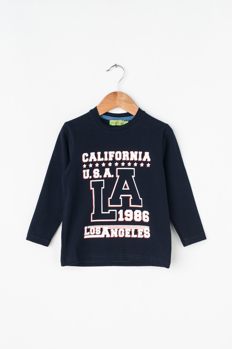 Zee Lane Kids, Bluza cu text, Bleumarin, 122 CM Standard