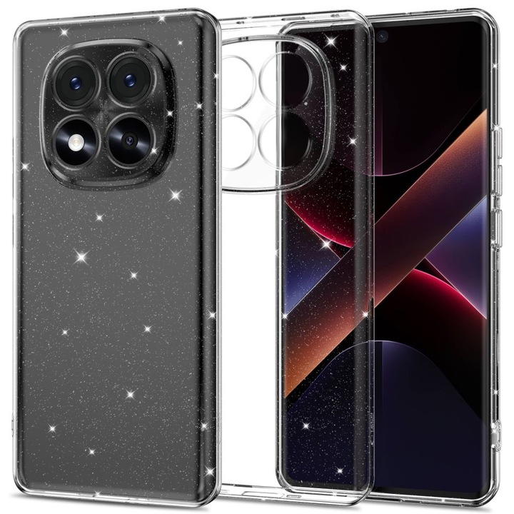 TECH-PROTECT Flexair tok kompatibilis a Xiaomi Poco X7 5G / Redmi Note 14 Pro 5G Glitterrel