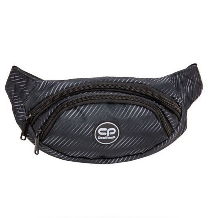 CoolPack Albany deréktáska, fekete macskák, 23 x 14 x 7 cm