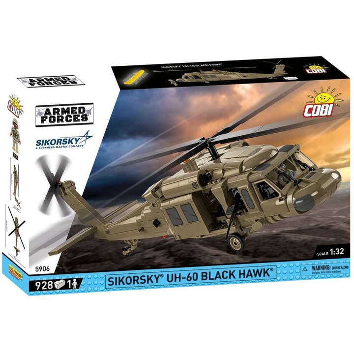 Конструктор Cobi Sikorsky UH-60 Black Hawk, 928 части