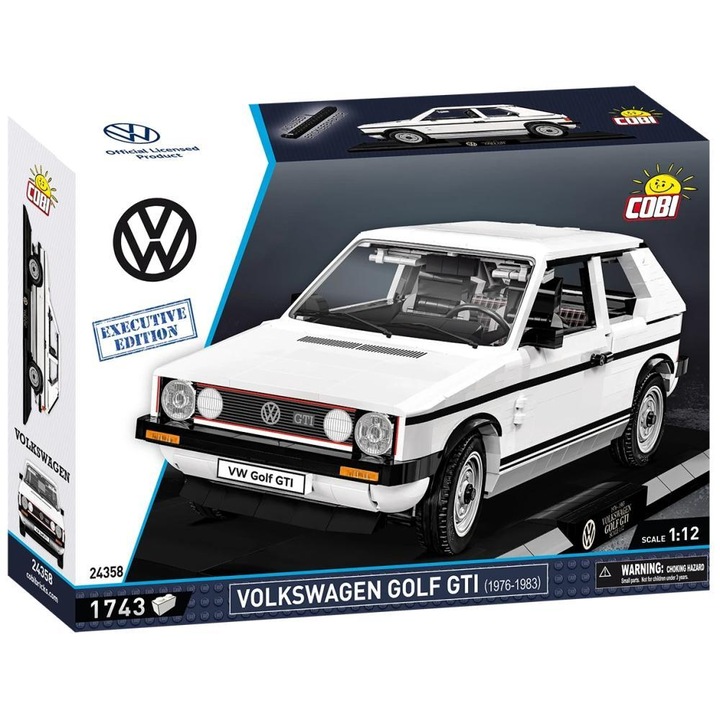 Конструктор Cobi Volkswagen Golf GTI (1976-1983) - Executive Edition, 1743 части
