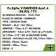 Set de Construit Pz.Kpfw. V Panther Ausf. A, 1152 piese