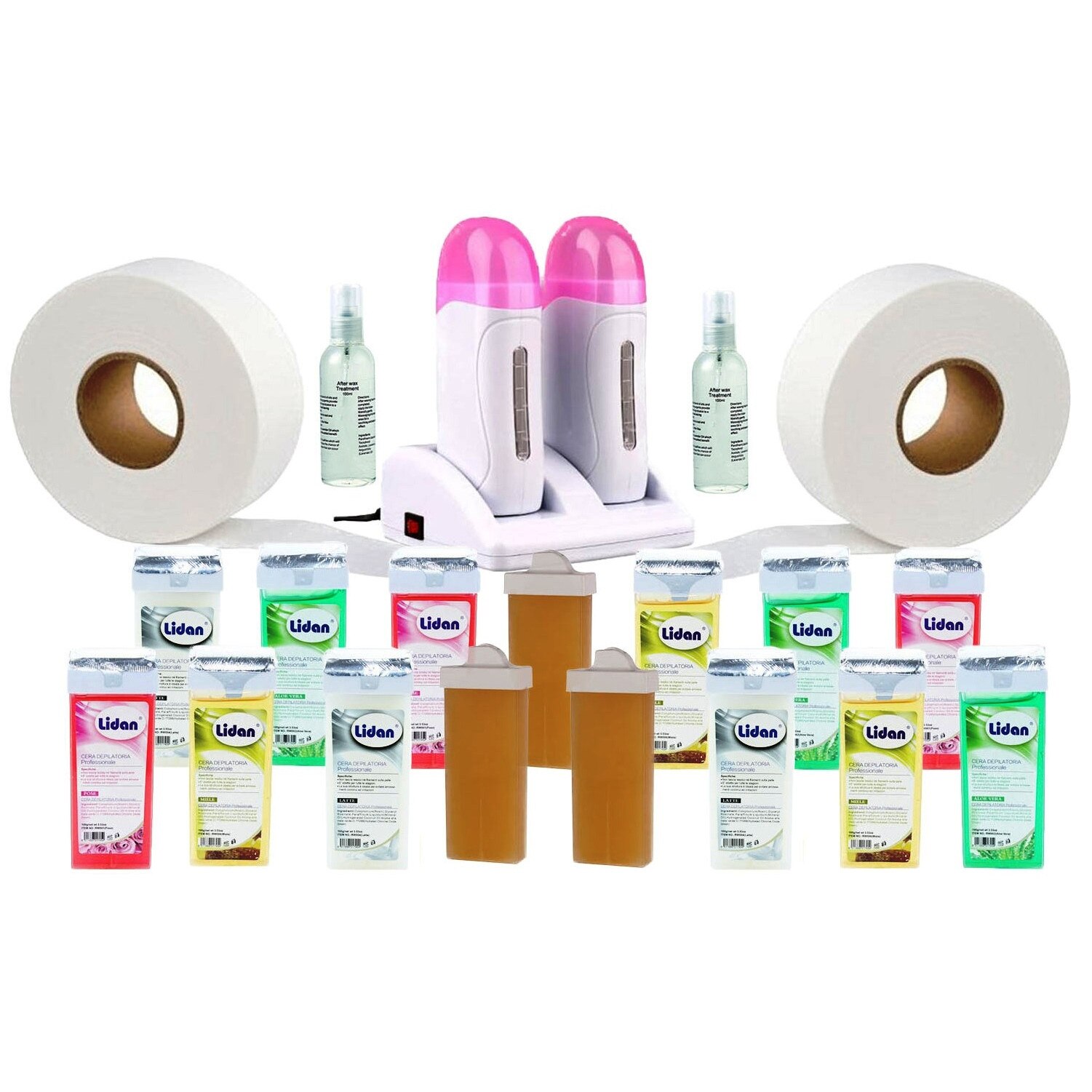 Set Epilare No151 Ceara Epilat Roll-on - EVO Aparat Ceara Dublu Roz