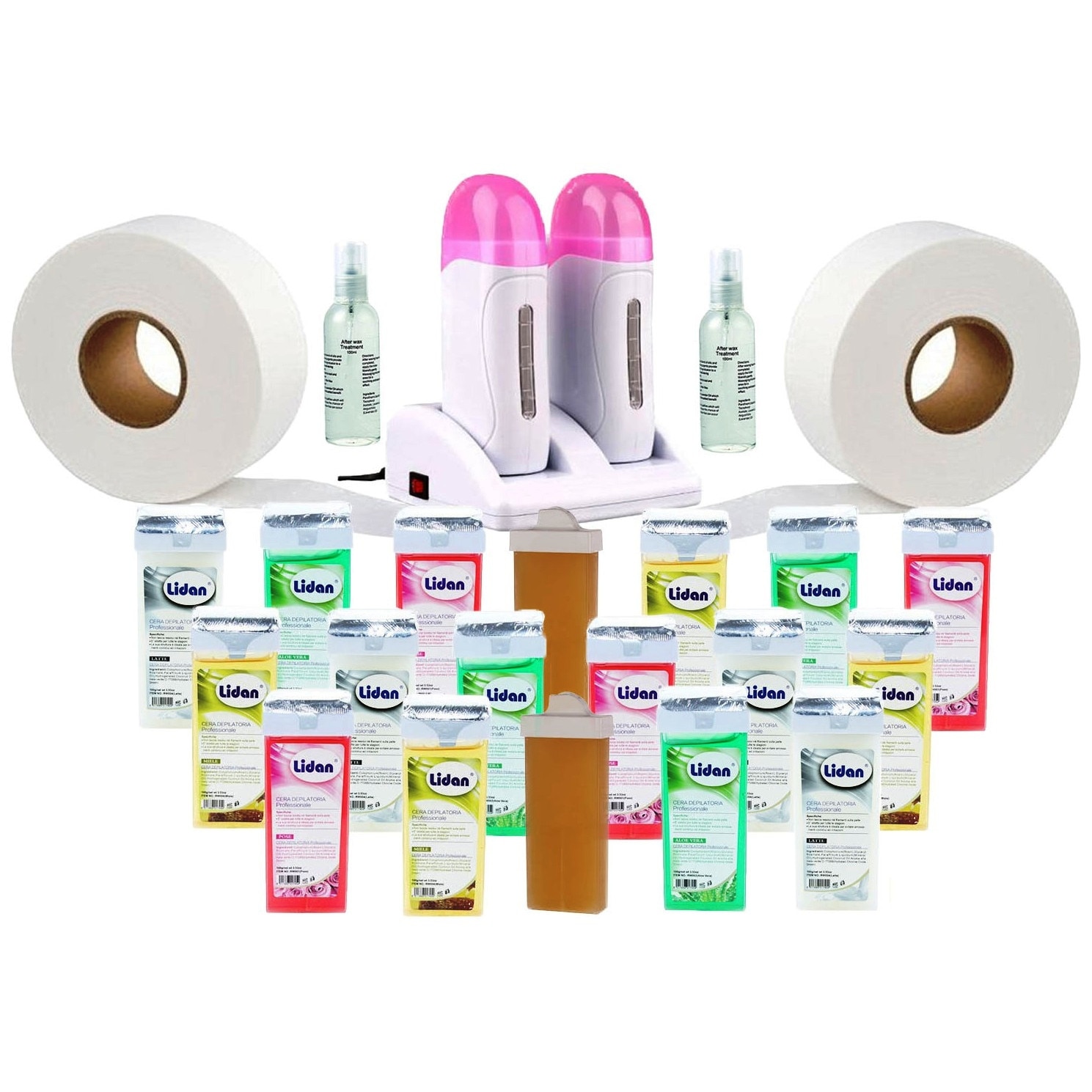 Set Epilare No153 Ceara Epilat Roll-on - EVO Aparat Ceara Dublu Roz