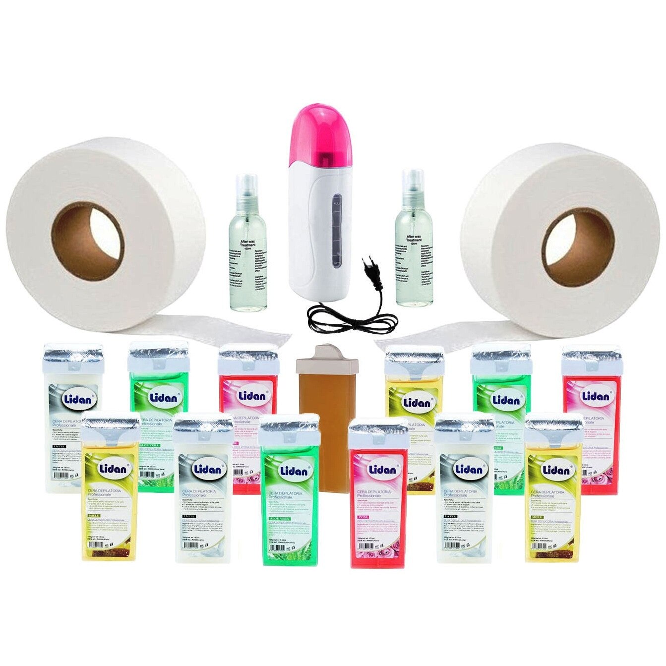 Set Epilare No155 Ceara Epilat Roll-on - EVO Aparat Ceara Roz