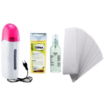 Set Epilare No161 Ceara Epilat Roll-on - EVO Aparat Ceara Roz Set Epilare No161 Ceara Epilat Roll-on - EVO Aparat Ceara Roz