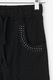 Zee Lane Kids, Pantaloni jogger cu aplicatie din strasuri, Negru, 158 CM Standard