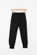 Zee Lane Kids, Pantaloni jogger cu aplicatie din strasuri, Negru, 158 CM Standard