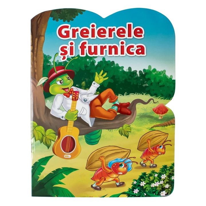 Carte de Povesti "Greierele si Furnica" 21x27.5cm - 8F