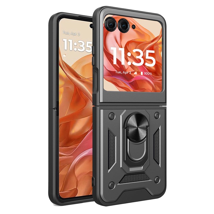 Husa telefon CamShield Series Motorola Razr 50 / Razr 60 Negru