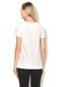 Liu Jo, Tricou cu buzunar stralucitor pe piept, Alb, S