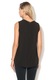 Liu Jo, Top asimetric cu buzunar stralucitor pe piept, Negru, S