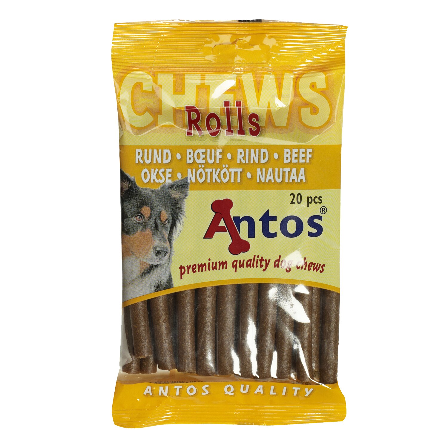 Recompense pentru caini Antos Rolls Vita, 3 x 200 g
