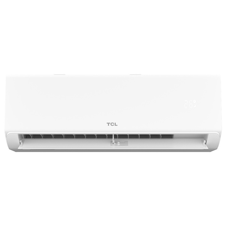 Инверторен Климатик TCL Alaska Breeze In TPH21IFH, 12000 BTU, A+++/A++, Wi Fi, Подгряване на външното тяло, Функция Нежен Бриз, Режим Генератор, Самопочистване, Самодиагностика, Коанда Ефект, Бял