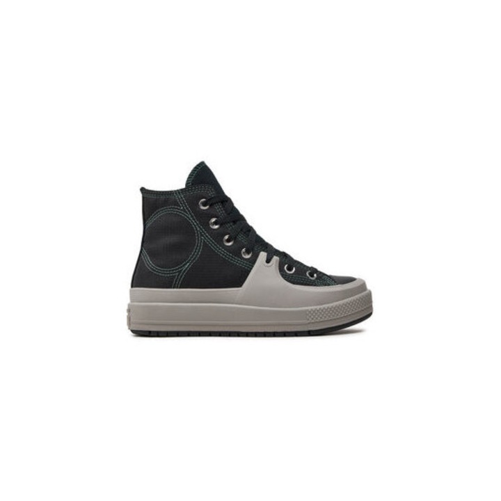 Converse cipők, textil, fekete, Fekete