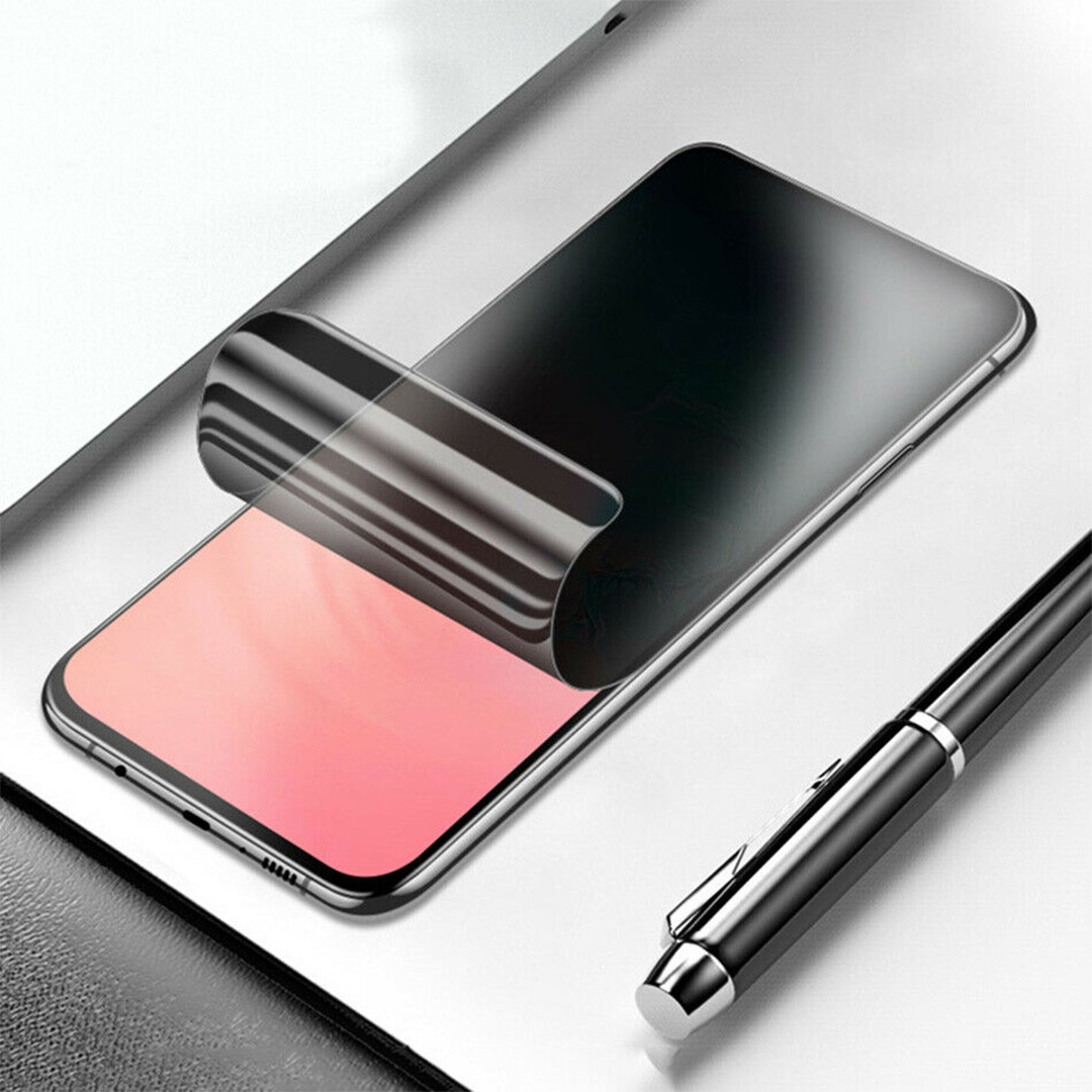 Folie de protectie ecran PRIVACY pentru Motorola Edge 60 Pro, OPTIM SOLUTION, Matte Texture, Anti glare, Anti fingerprint, Anti-Spy, Silicon Hidrogel Regenerabil, Flexible Hydro-Crystal, Full Glue, Instalare Usoara, Aplicare Fara Bule, Kit de Instalare