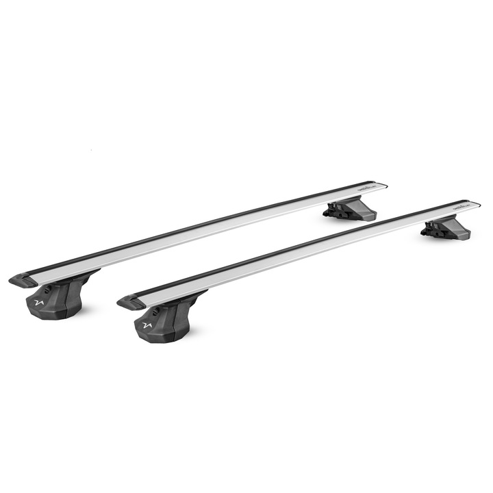 Green Valley Rapido Vento prémium ezüst alumínium kereszttartók DACIA Sandero Hatchback-hoz 2020-tól napjainkig, normál tetőrögzítéssel