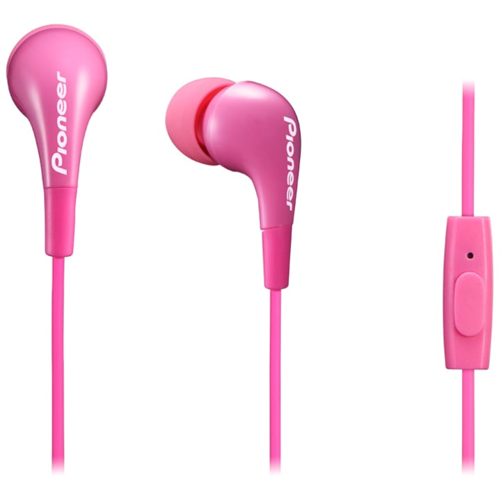 Pioneer SE-CL502T-P fülhallgató, rózsaszín