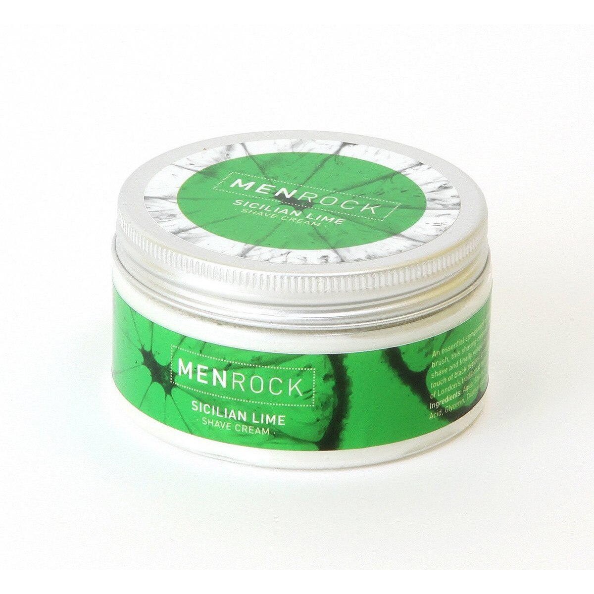 Crema ras Men Rock Sicilian Lime Shave Cream 100gr