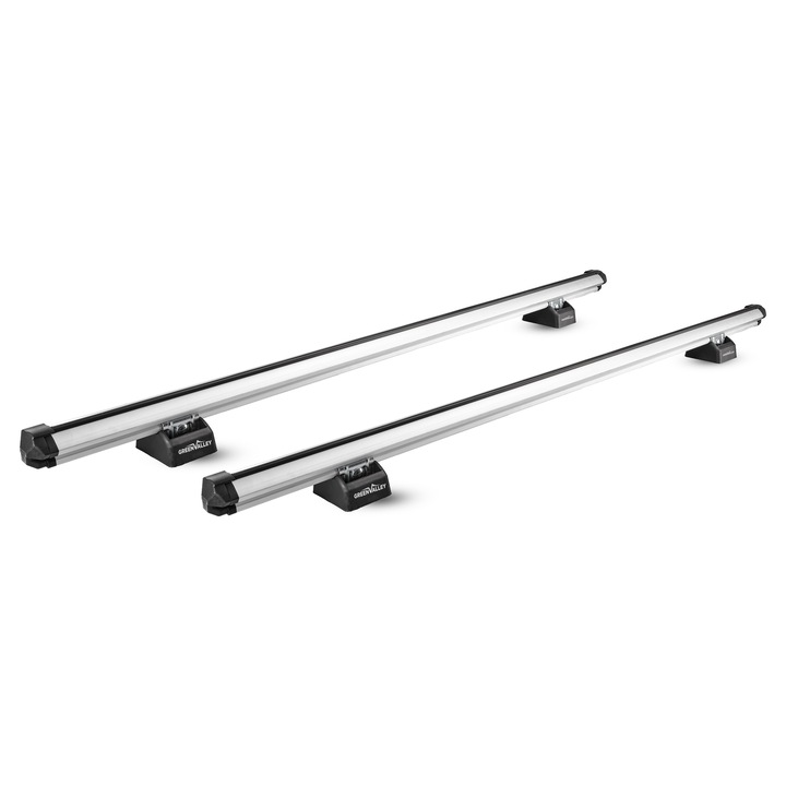 Green Valley Pro 4 Standard alumínium keresztrudak VOLKSWAGEN Caddy Maxi Van-hoz 2004-2020, fixpontos rögzítéssel